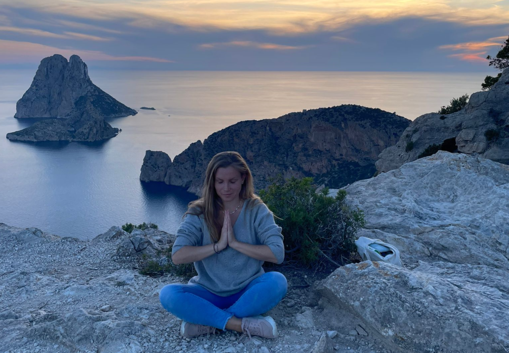 Mariëlle op Ibiza