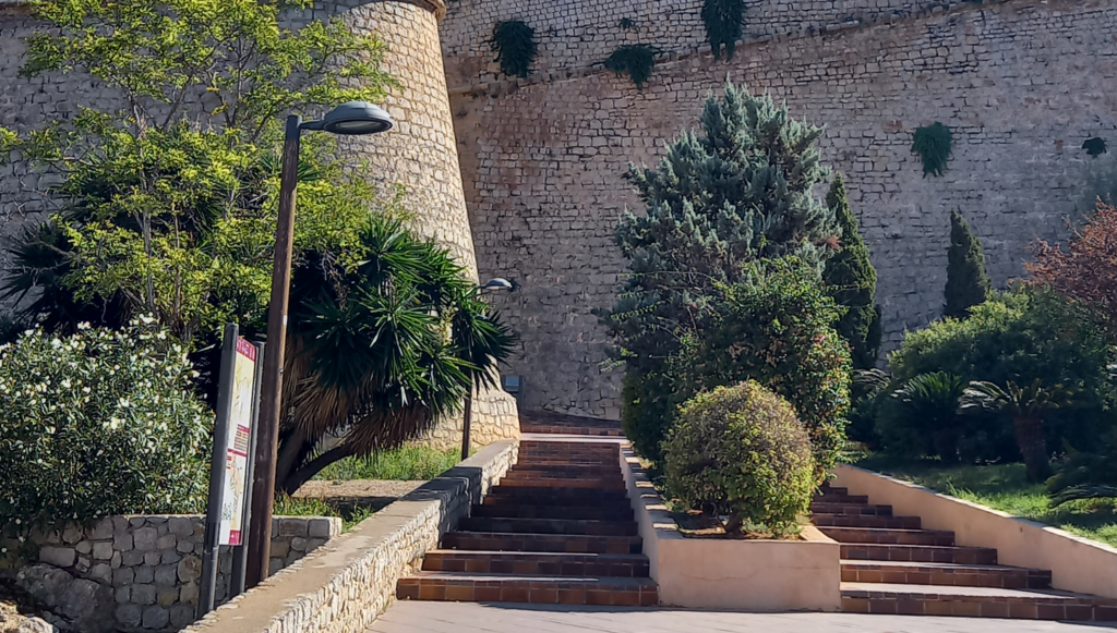 Ibiza old town history dalt vila